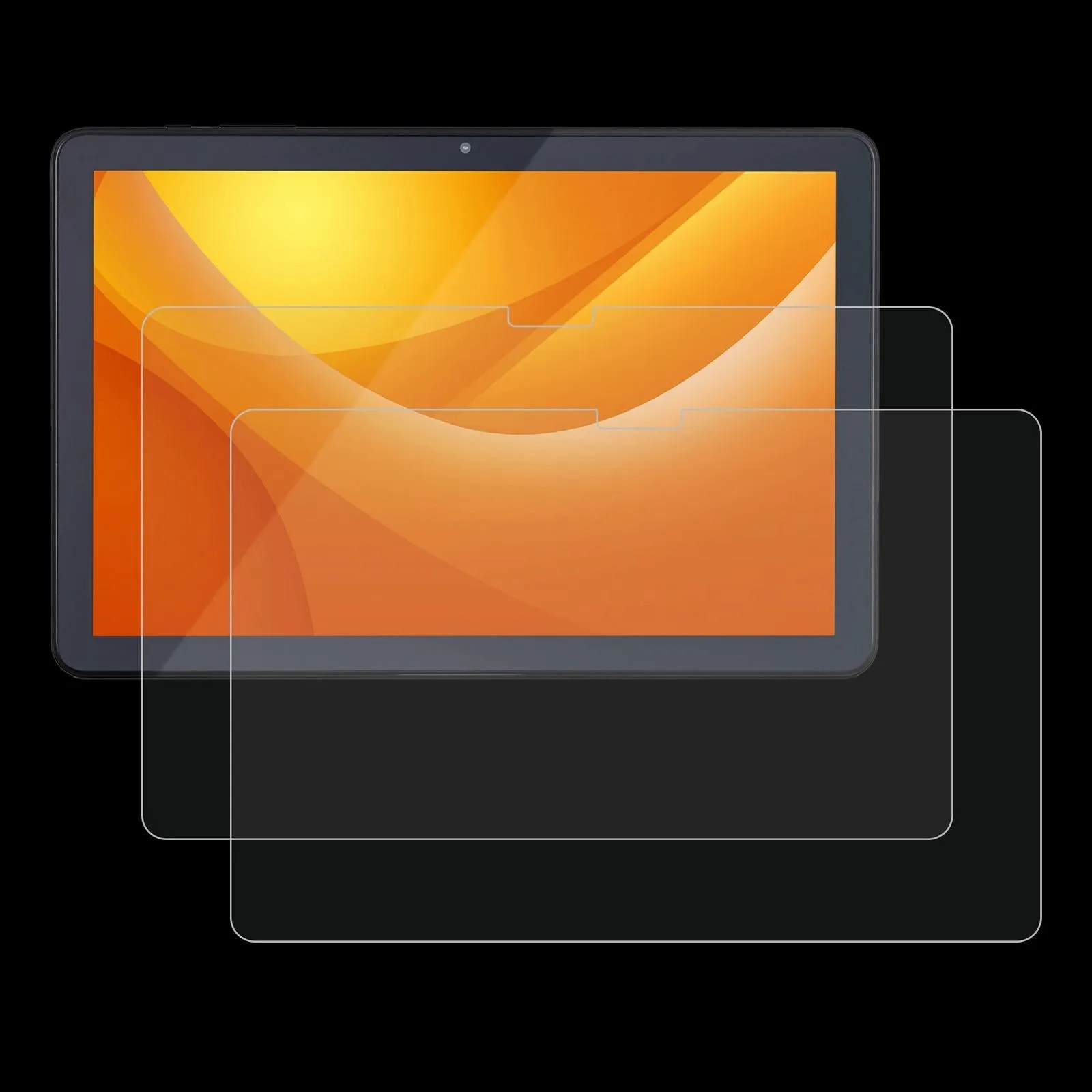 10.1 2Pcs 0.3Mm 9H Explosion-Proof Tempered Tablet Glass Film For Luca - M4V1-B