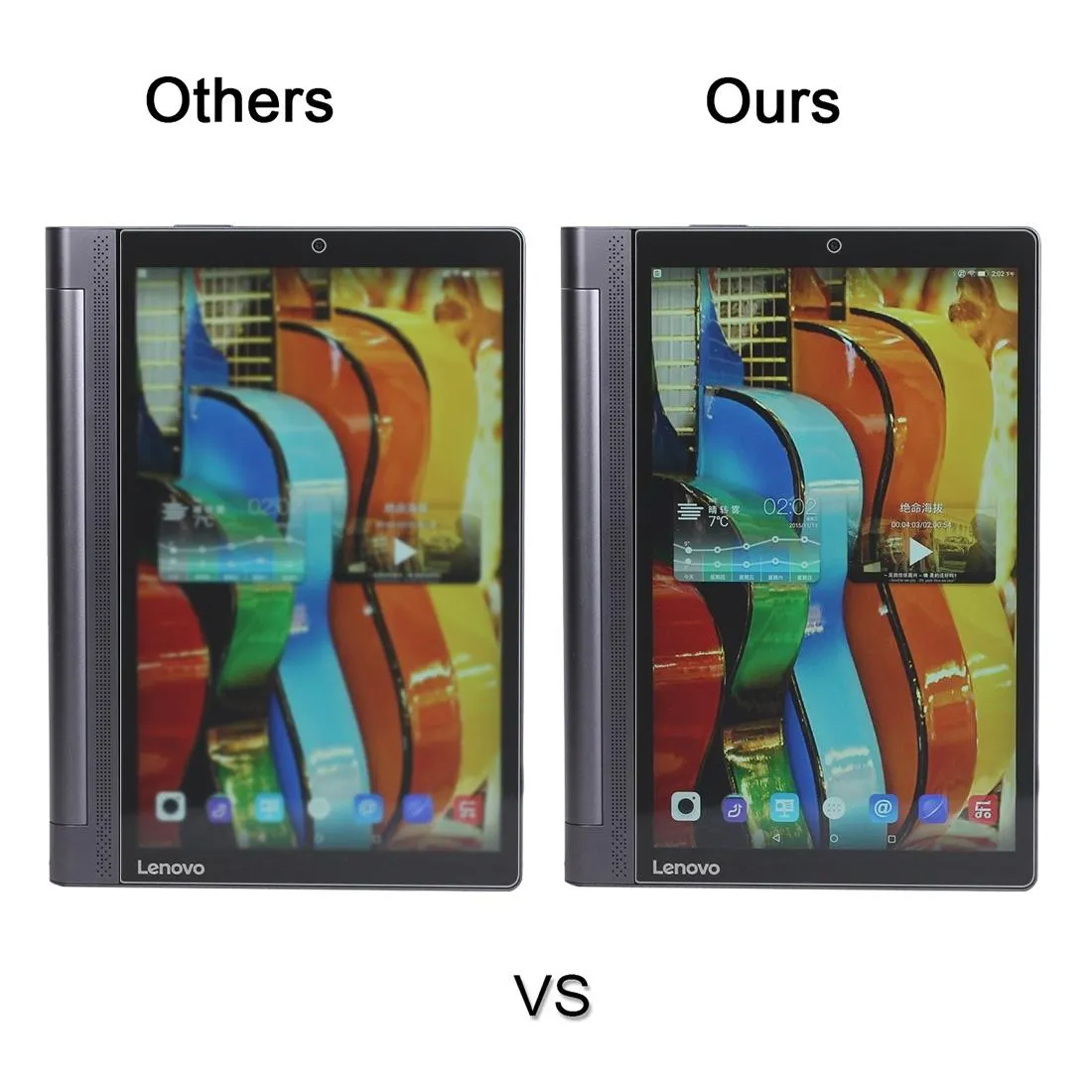 10.1 Lenovo Yoga Tab 3 Pro Tempered Glass Screen Protector - 75 Pcs
