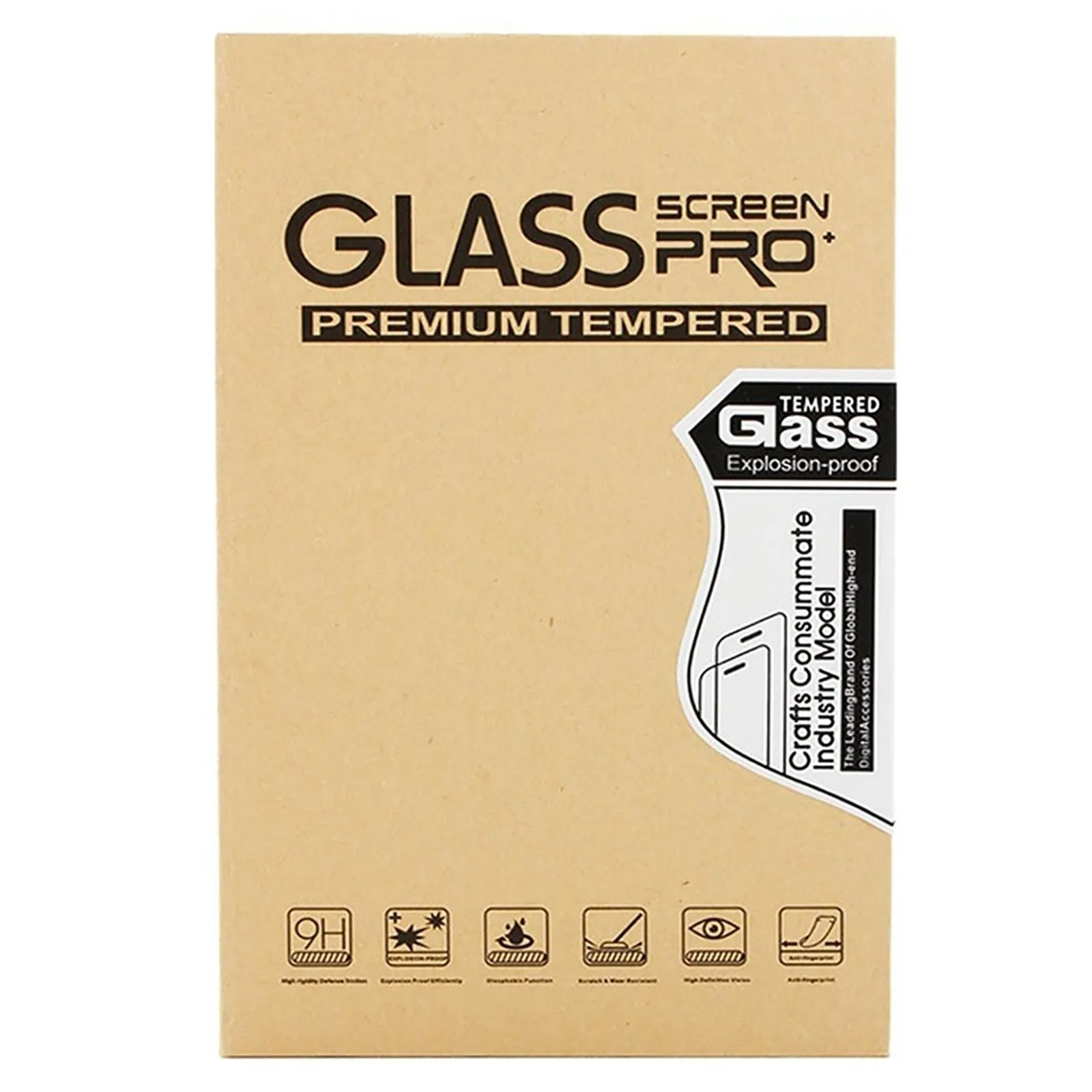 10.1 Tempered Glass Film For Htc A101 / 103 Plus - Explosion-Proof 9H 0.3Mm