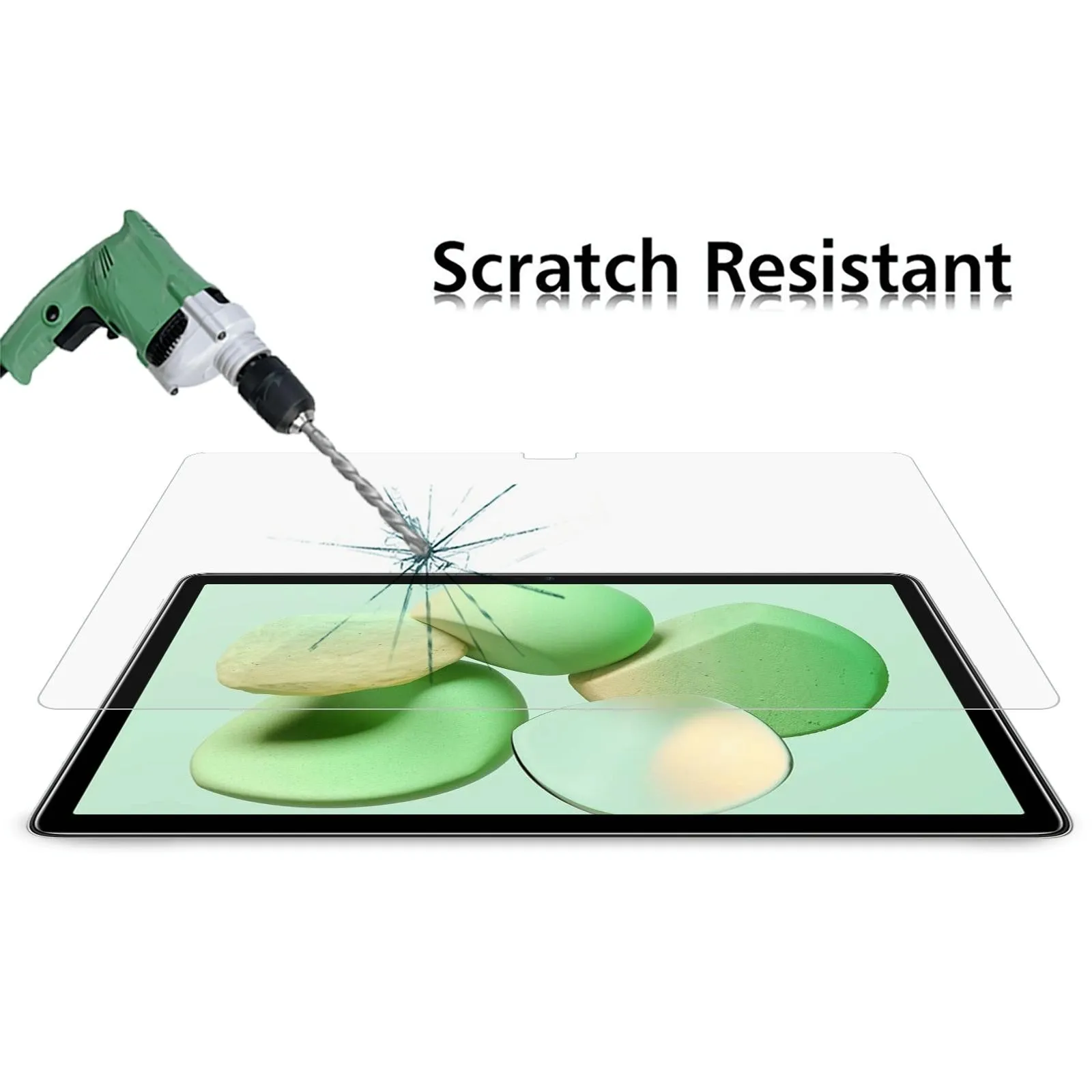 10.1 Tempered Glass Film For Htc A101 / 103 Plus - Explosion-Proof 9H 0.3Mm