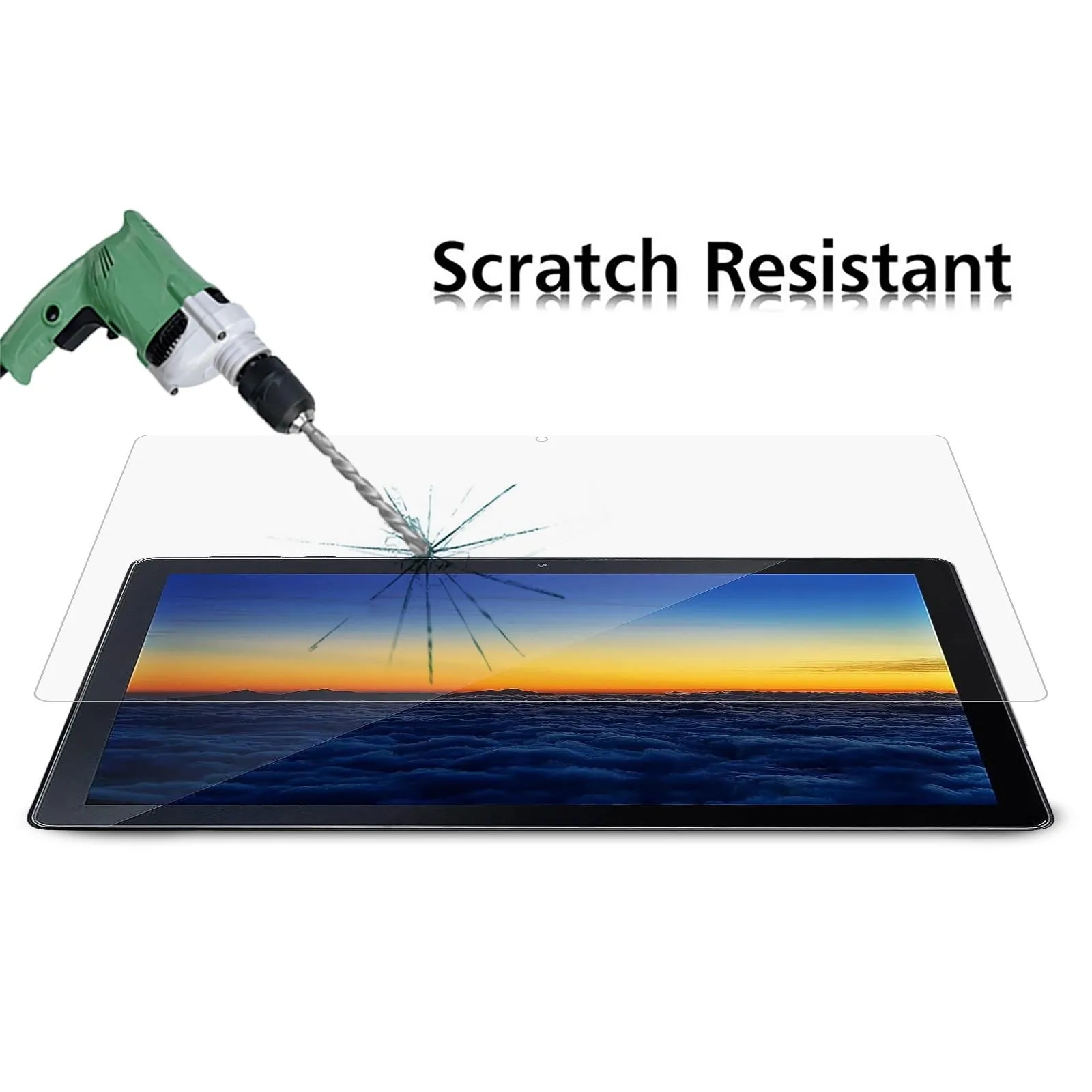 10.1 Tempered Glass Film For Luca N1-B - 25Pcs 9H 0.3Mm Explosion-Proof