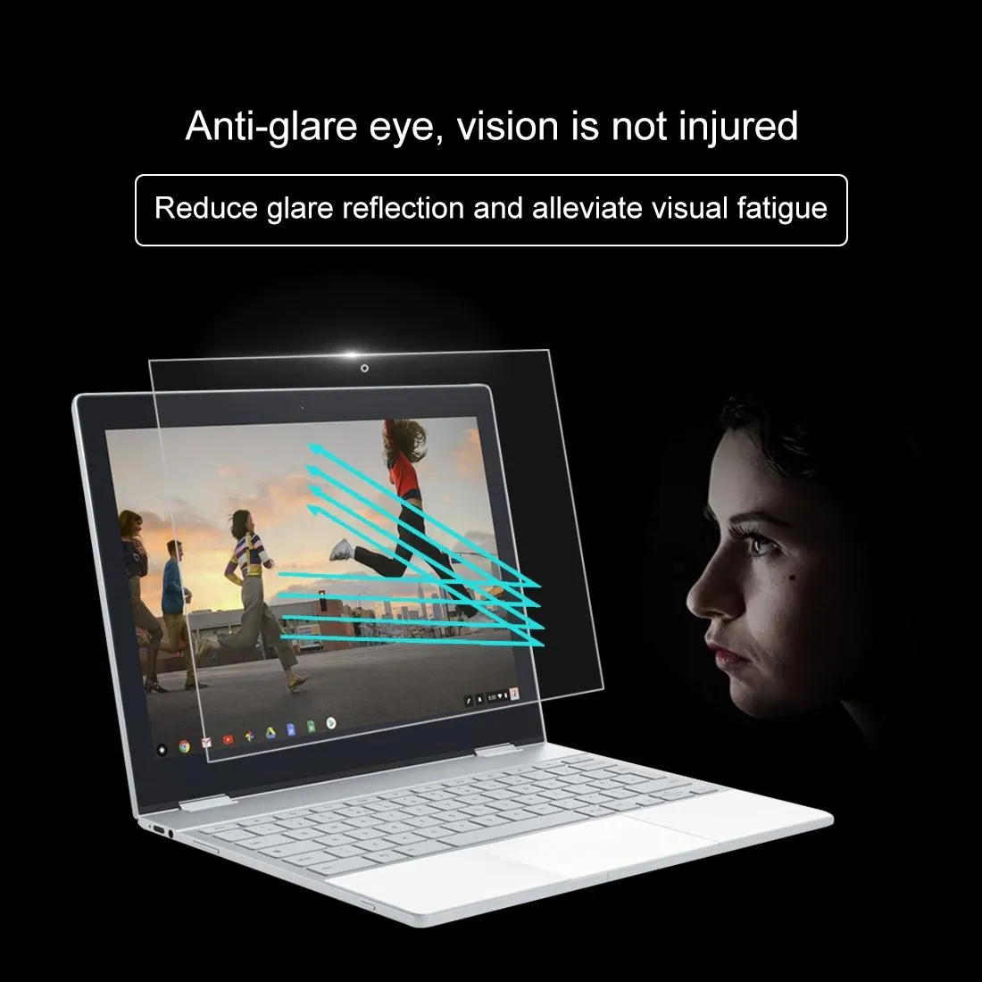12.3 Full Screen Tempered Glass for Google Pixelbook - 0.4mm