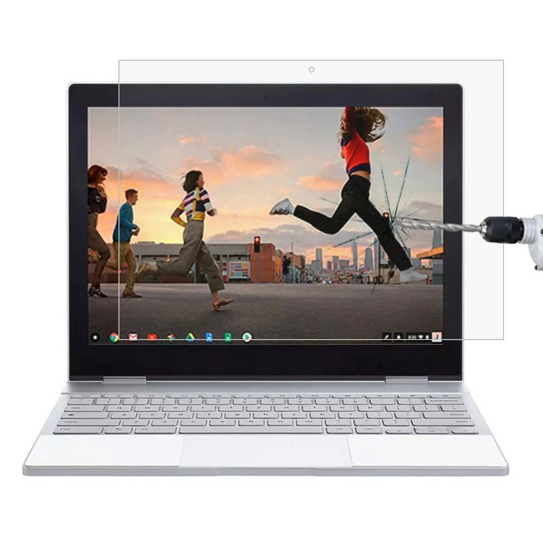 12.3 Full Screen Tempered Glass for Google Pixelbook - 0.4mm