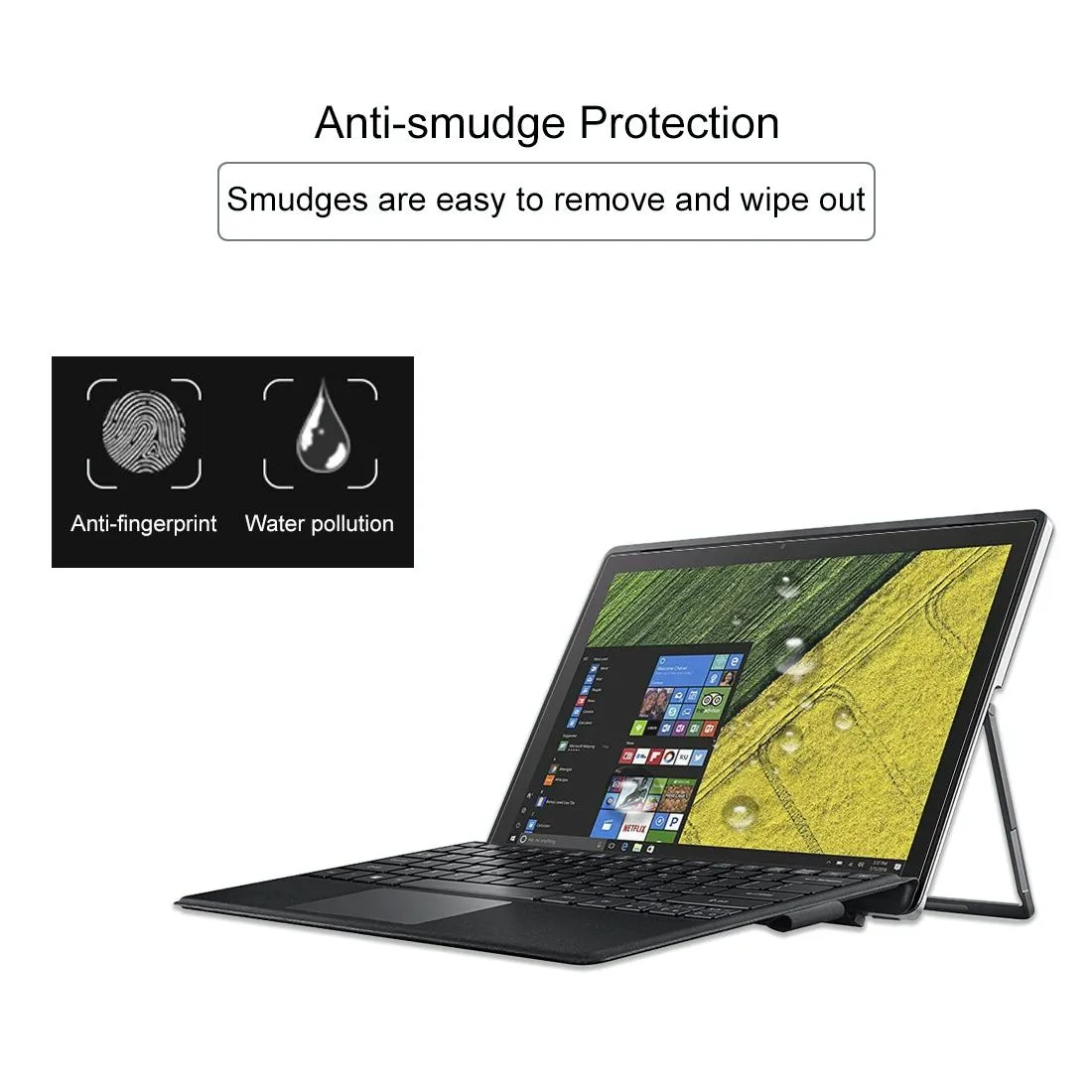 12.5 Universal Hd Tempered Glass Laptop Screen Protector - 27.7 x 15.6cm