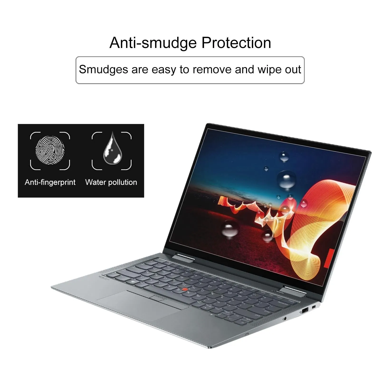 13.3 Hd Tempered Glass Screen Protector for Thinkpad S2 Yoga - Clear