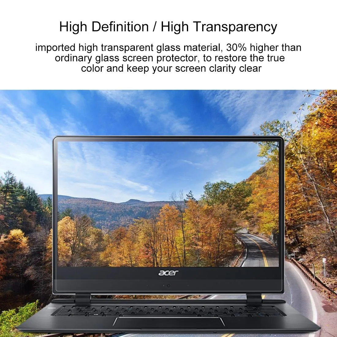 14 Hd Tempered Glass Laptop Screen Protector