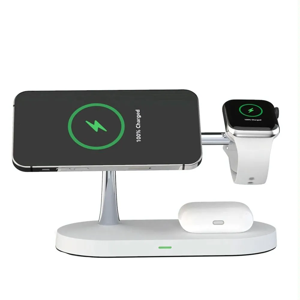 3 In 1 Wireless Charger With Night Light 15W