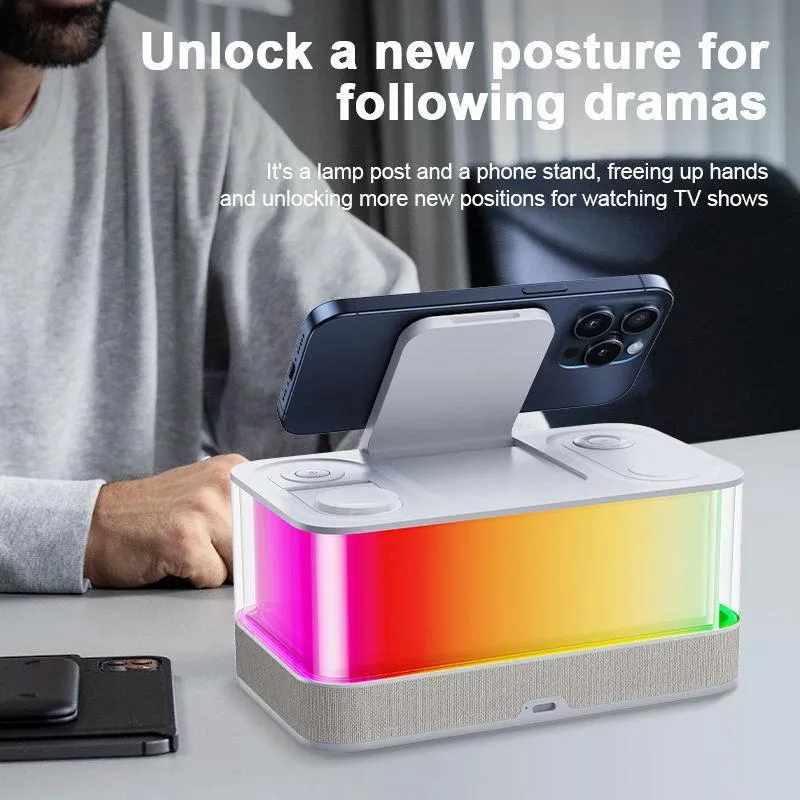 3 In 1 Wireless Magnetic Charger For Cell Phone