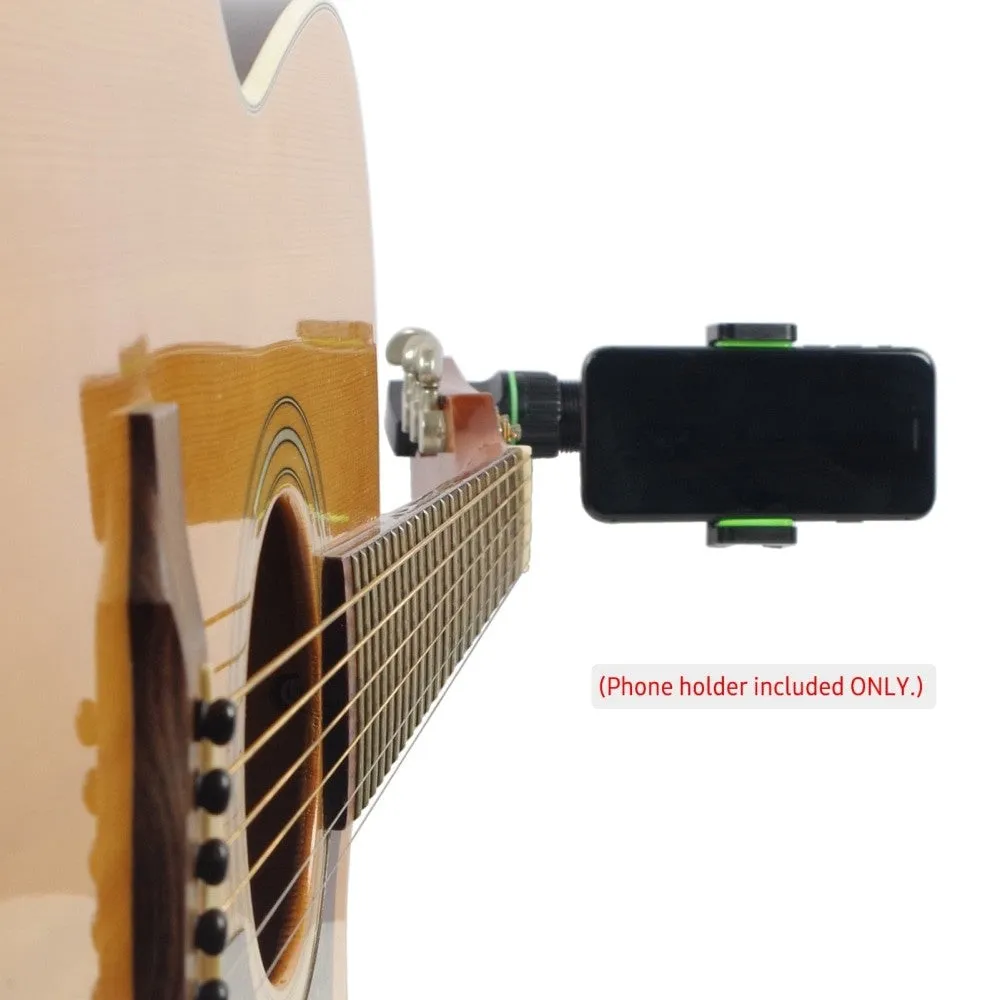 360-degree Rotatable Phone Holder for Guitar Head