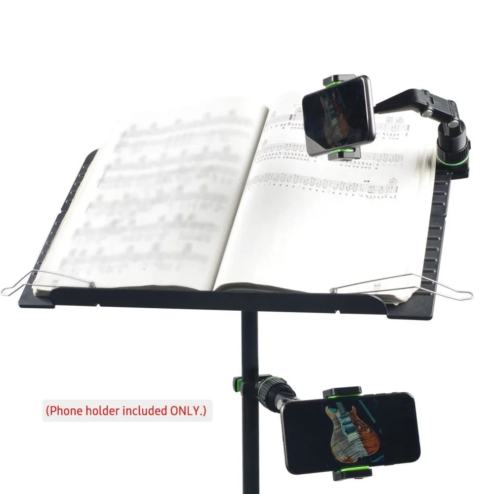 360-degree Rotatable Phone Holder for Guitar Head