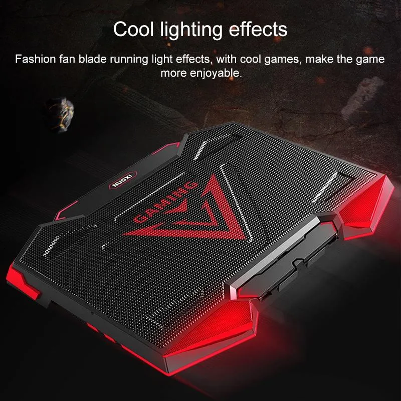 5-core Dual Port Laptop Stand with Cooling Fan