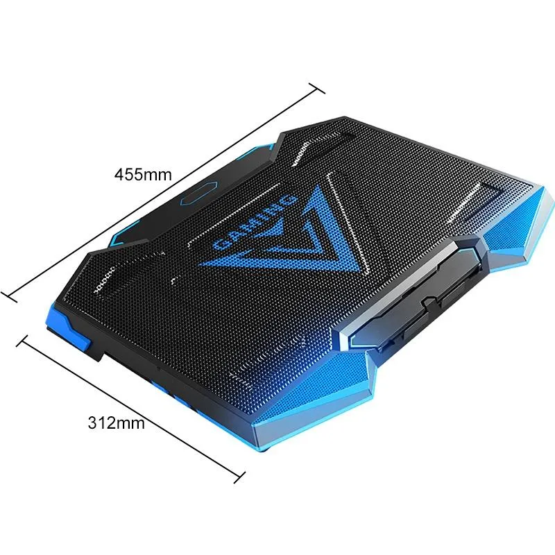 5-core Dual Port Laptop Stand with Cooling Fan