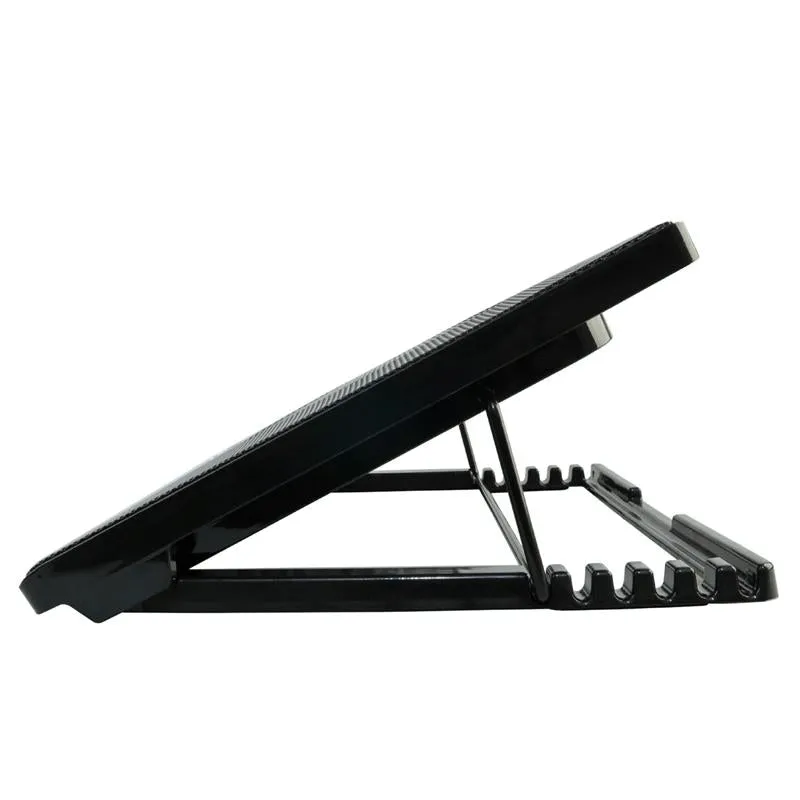 5-fan Laptop Cooler with Adjustable Speed
