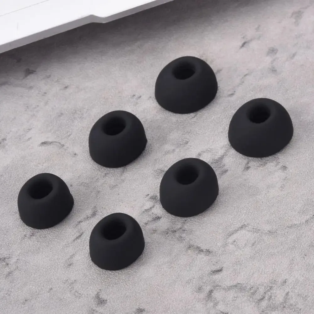 6pcs Silicone Oval Mouth Ear Tips for Lenovo Lp1s Tws, Edifier Lollipods Pro Nb2pro Earphones