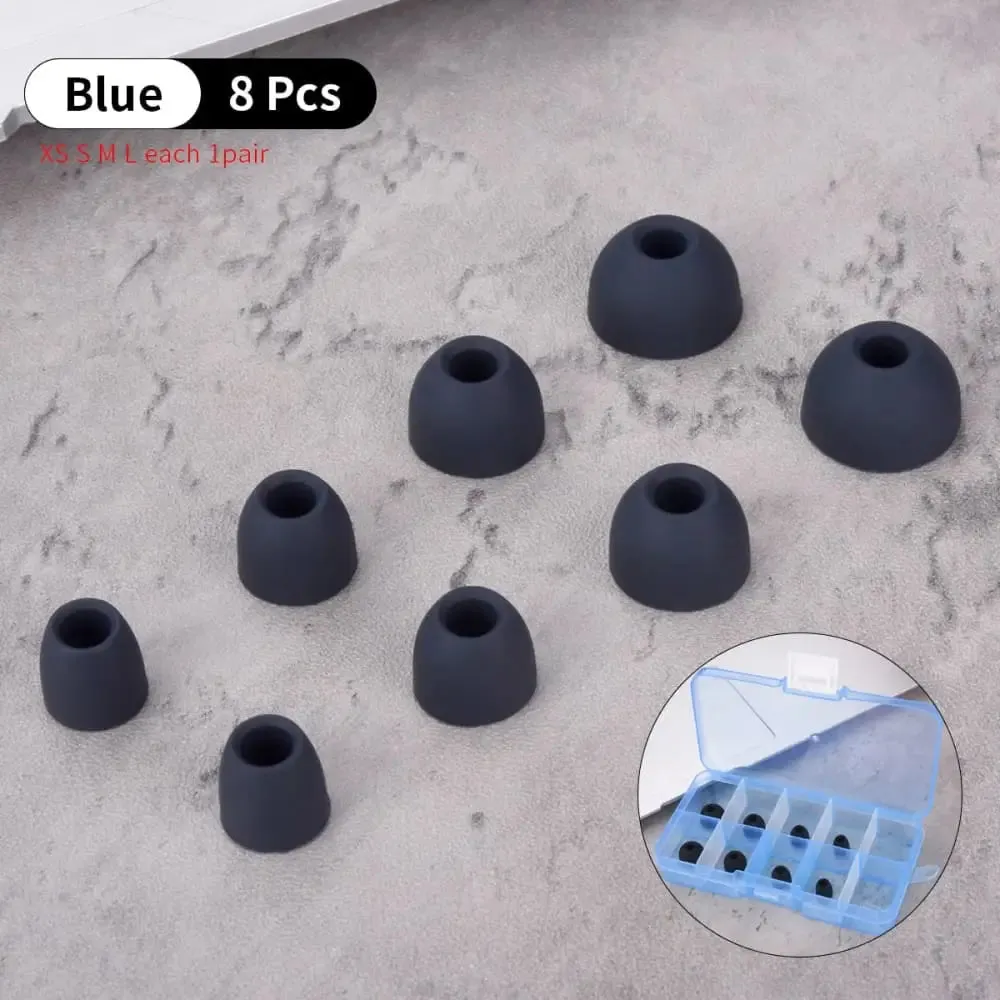 8pcs Silicone Ear Tips for Bang Olufsen Beoplay E8 2.0 3.0 3rd Gen E8 Sport Tws Bo H3 H5 E4 E6