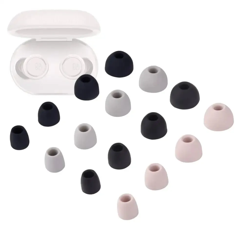8pcs Silicone Ear Tips for Bang Olufsen Beoplay E8 2.0 3.0 3rd Gen E8 Sport Tws Bo H3 H5 E4 E6