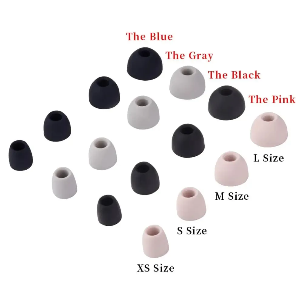 8pcs Silicone Ear Tips for Bang Olufsen Beoplay E8 2.0 3.0 3rd Gen E8 Sport Tws Bo H3 H5 E4 E6
