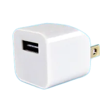 AC Wall Charger with USB Port 1 Amp - 18 Pieces Per Pack 22852