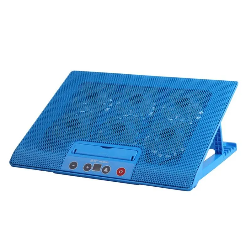 Adjustable Laptop Cooler Stand with Six Fans