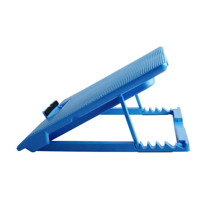 Adjustable Laptop Cooler Stand with Six Fans