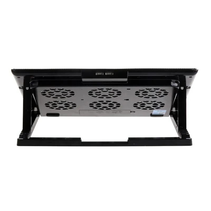 Adjustable Laptop Cooler Stand with Six Fans