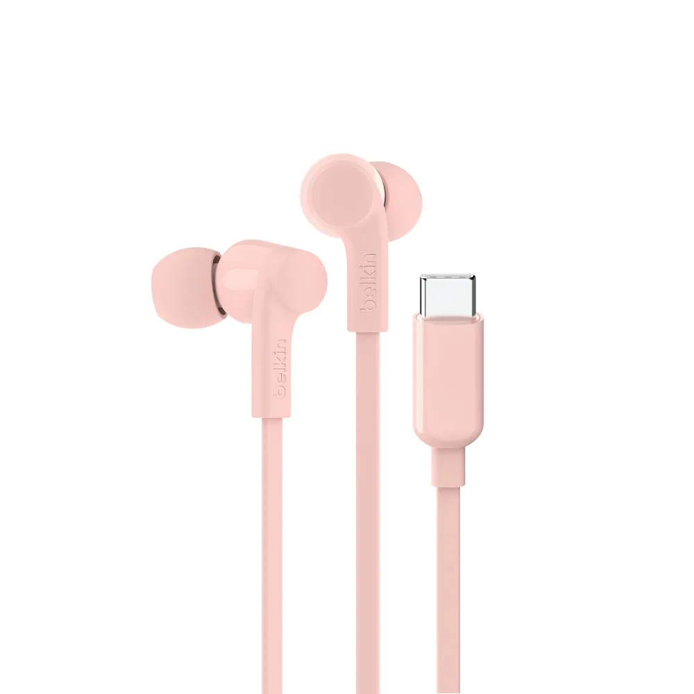 BELKIN Earphones Usb-C Pink