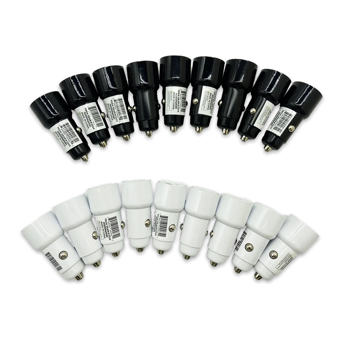Car Charger Dual Port USB / USB-C 20 Watts - 18 Pieces Per Pack 24465