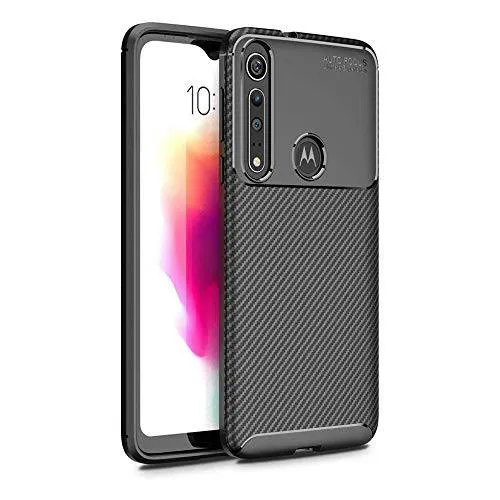 Carbon Fiber TPU Ultra Slim Fibre Case For Moto