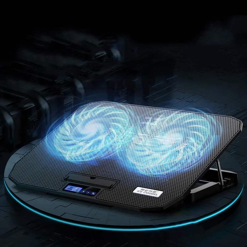 Dark Knight Dual Fan Laptop Cooling Stand - Adjustable
