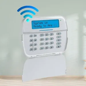 DSC Power Series LCD Wireless Keypad, HS2LCDWFPV4