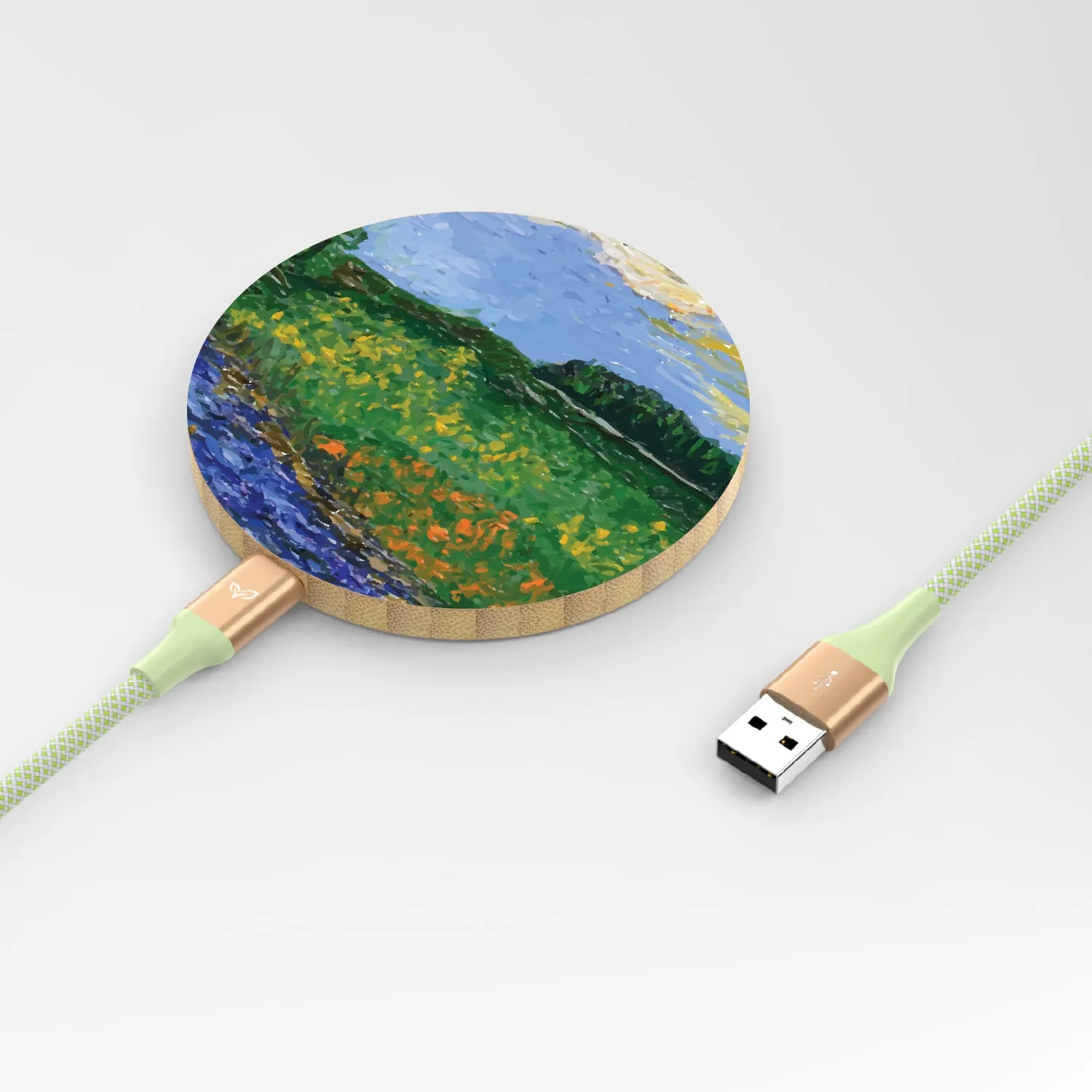 Field of Vision - Bamboo Wireless Charger