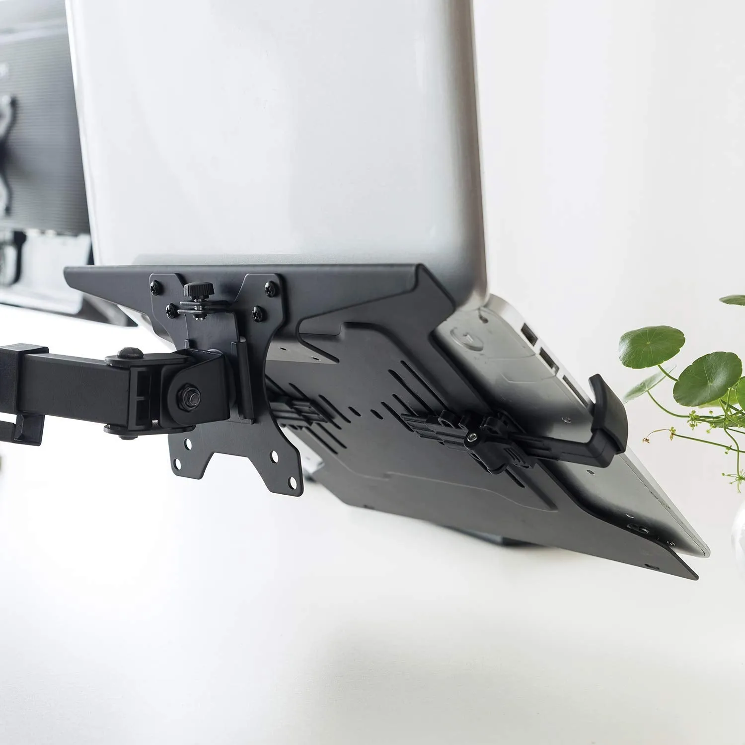 Laptop VESA Mount Tray for Monitor Arms and Stands