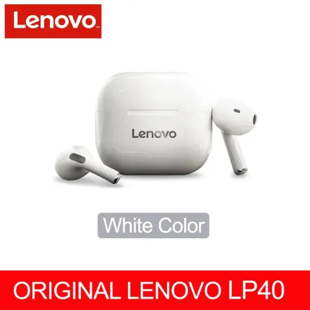 Lenovo Wireless Earphone Bluetooth 5.0 Dual Stereo Noise Reduction
