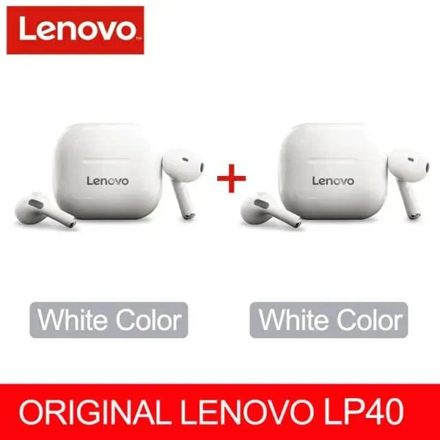 Lenovo Wireless Earphone Bluetooth 5.0 Dual Stereo Noise Reduction