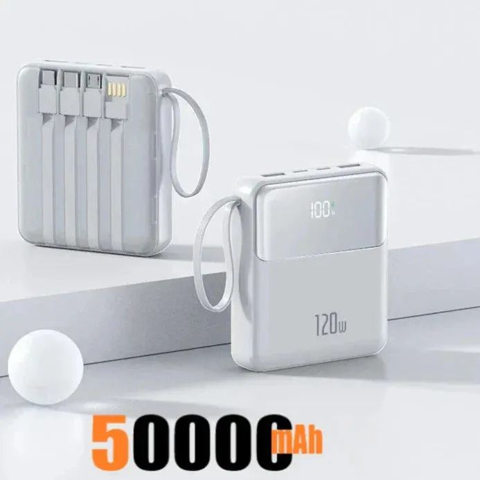 Mini Power Bank 120W Fast Charging