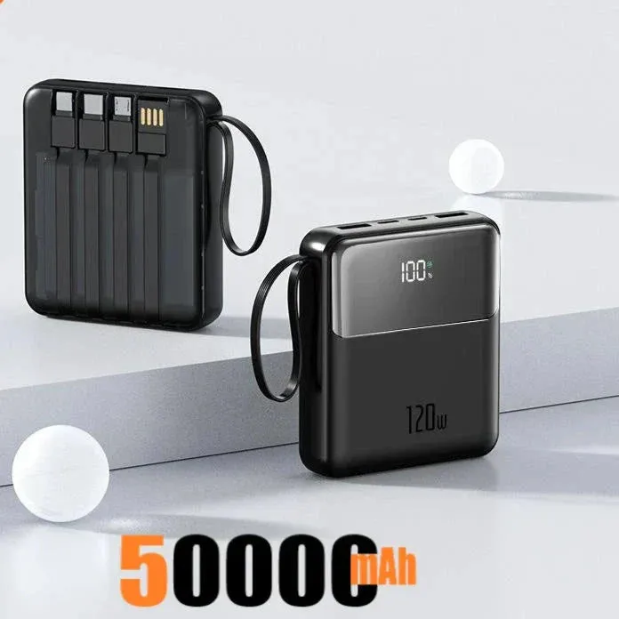 Mini Power Bank 120W Fast Charging