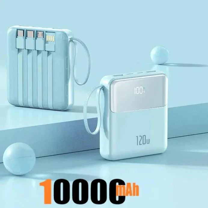 Mini Power Bank 120W Fast Charging