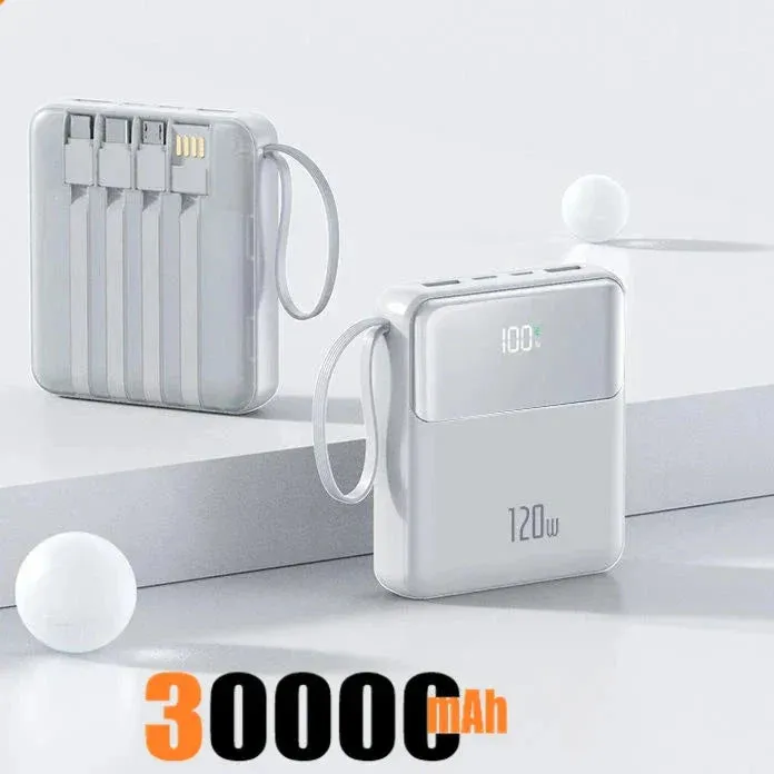 Mini Power Bank 120W Fast Charging