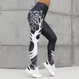 NORMOV Fashion 3D Printed Leggings Women