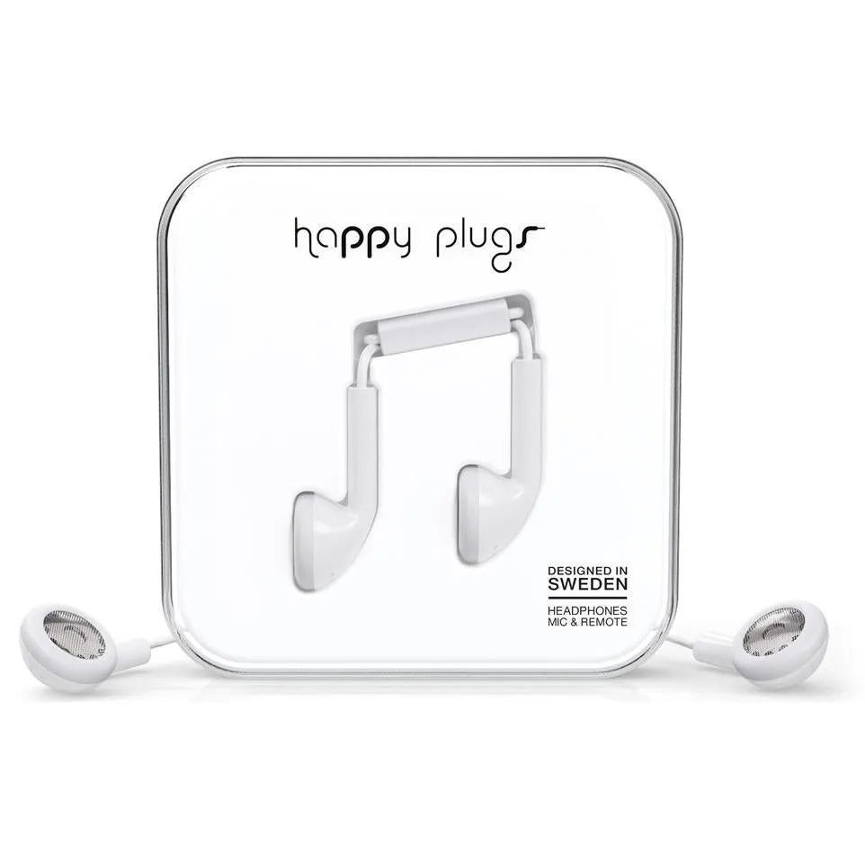 [OPEN BOX] HAPPY PLUGS Earbuds White