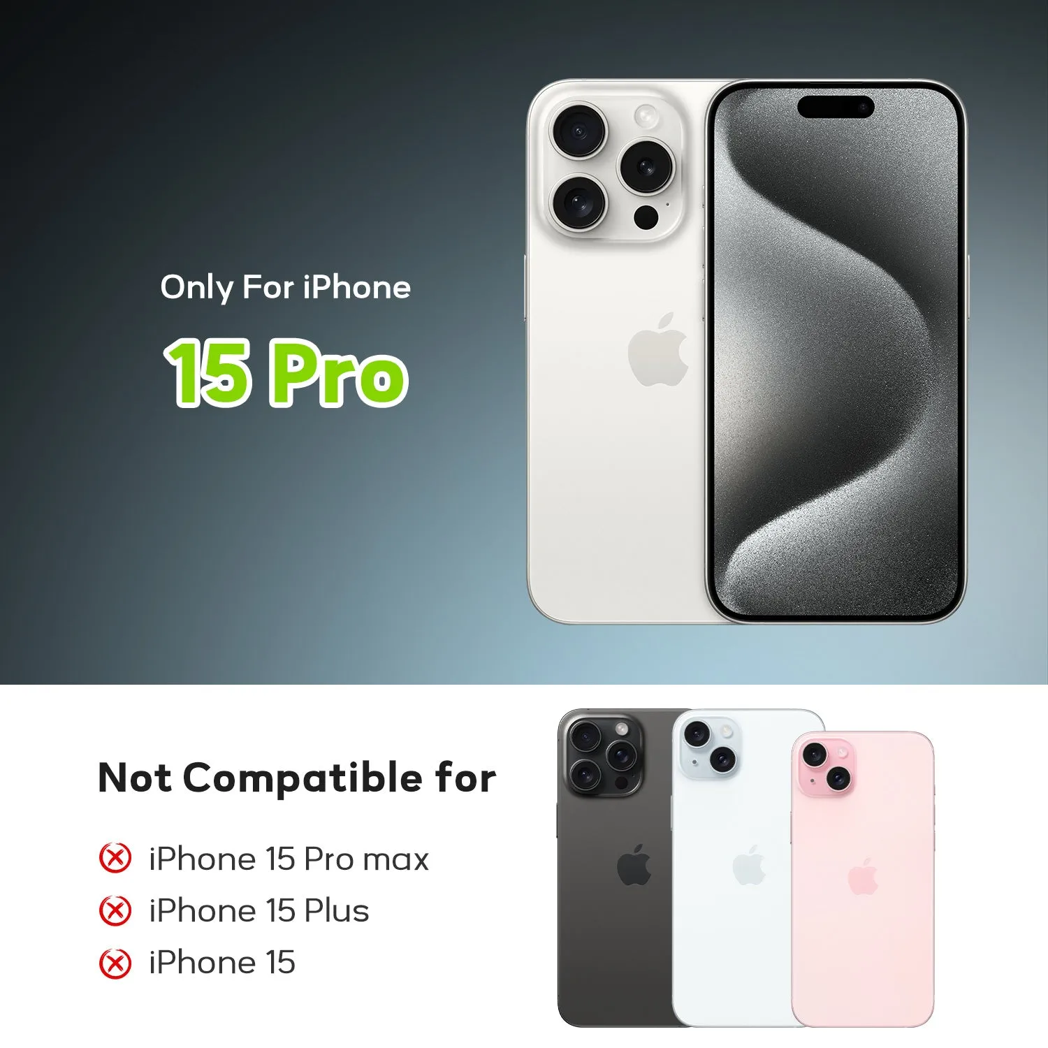 OtterBox iPhone 15 Pro Case Symmetry Series