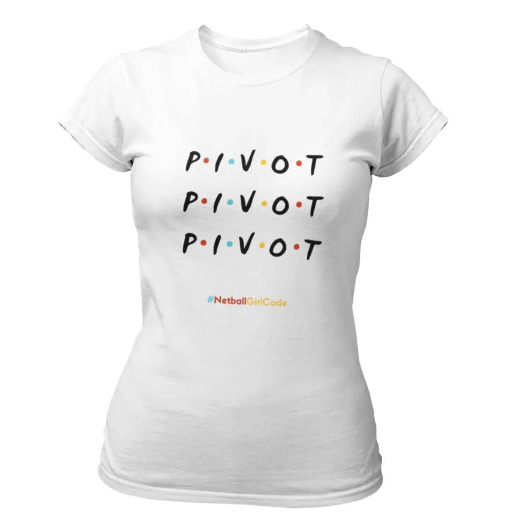 'Pivot Pivot Pivot' Fitness Women's T-Shirt