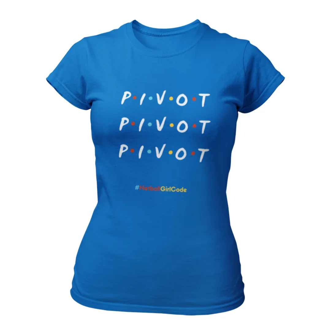 'Pivot Pivot Pivot' Fitness Women's T-Shirt