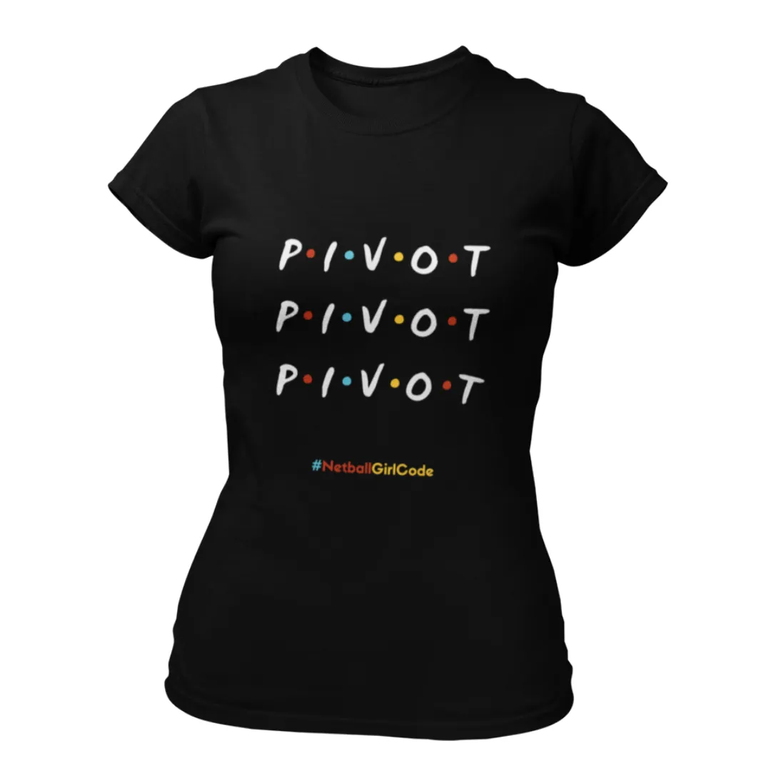 'Pivot Pivot Pivot' Fitness Women's T-Shirt