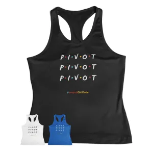 'Pivot Pivot Pivot' Kids Performance Netball Vest