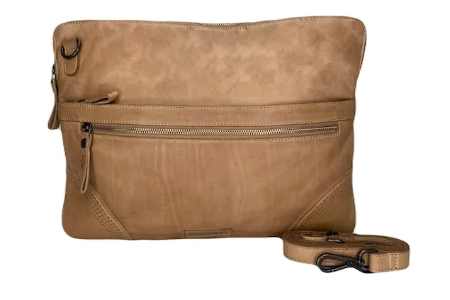 Presley Laptop Bag - Taupe