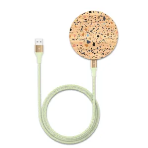 Terrazzo - Bamboo Wireless Charger