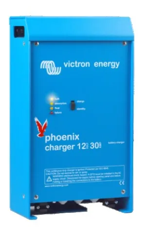 VICTRON ENERGY PHOENIX BATTERY CHARGER 12V-50A CHARGING- 3 OUTPUTS