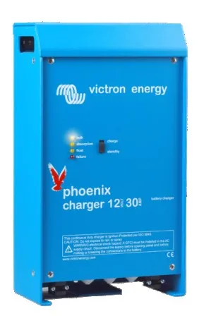 VICTRON ENERGY PHOENIX BATTERY CHARGER 12V-50A CHARGING- 3 OUTPUTS