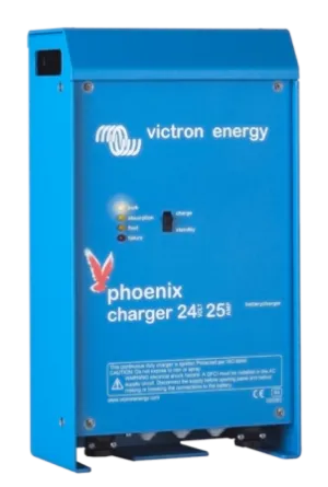 VICTRON ENERGY PHOENIX BATTERY CHARGER 24V-25A CHARGING- 3 OUTPUTS